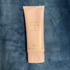 NWOT Kate Spade In Full Bloom Body Lotion